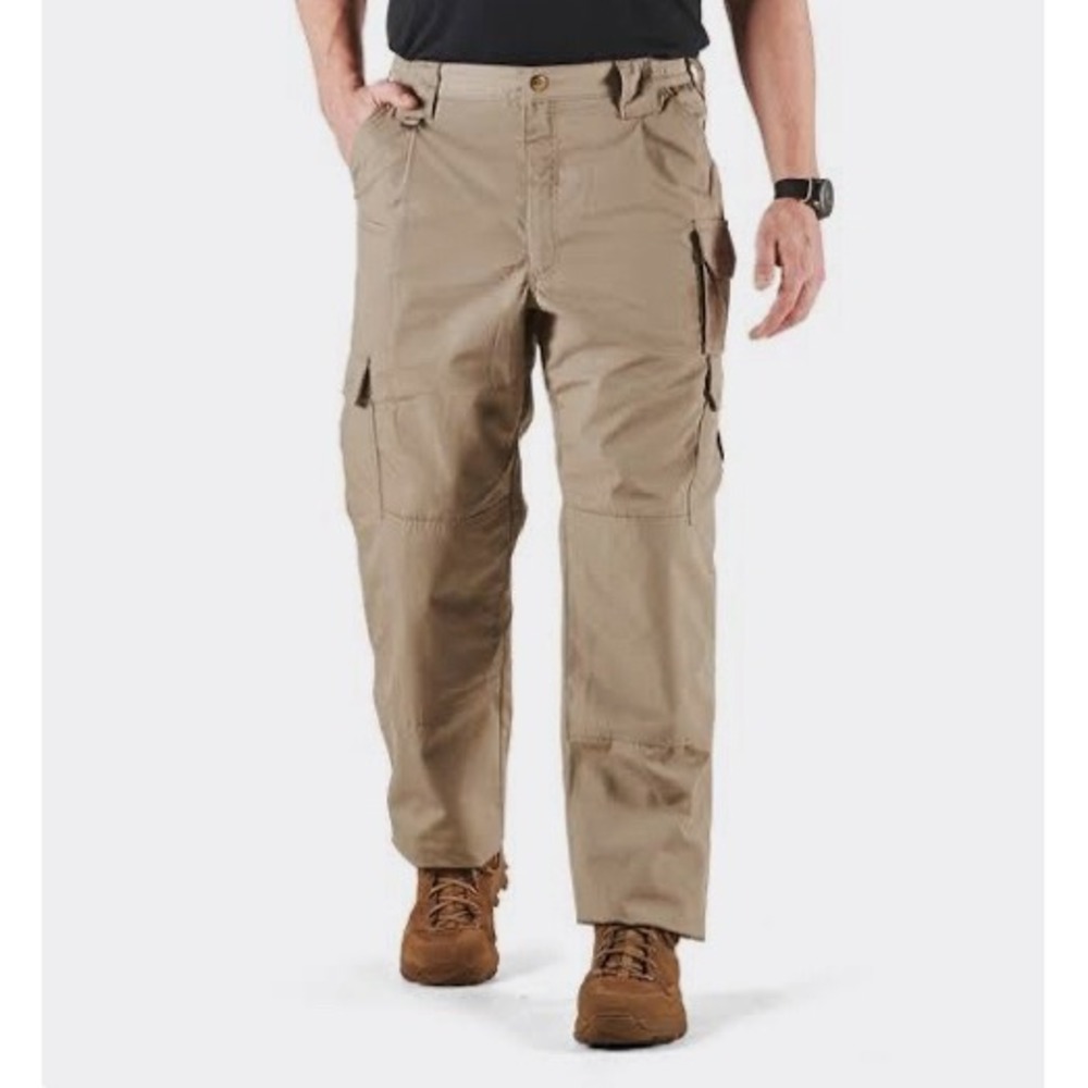 5.11 Tactical Series Mens Khaki Cargo Pants 74273 Ripstop 40x30 Tan Utility GUC